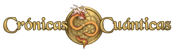 Crónicas Cuánticas - Logotipo (con gema)